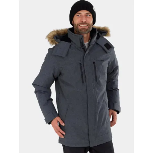 Fundango Spirit Parka Jacket Férfi Télikabát 745-grey heather