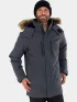Fundango Spirit Parka Jacket Férfi Télikabát 745-grey heather