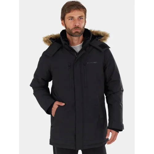 Fundango Spirit Parka Jacket Férfi Télikabát 892-washed black