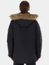 Fundango Spirit Parka Jacket Férfi Télikabát 892-washed black