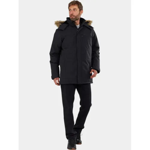 Fundango Spirit Parka Jacket Férfi Télikabát 892-washed black