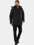 Fundango Spirit Parka Jacket Férfi Télikabát 892-washed black