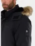 Fundango Spirit Parka Jacket Férfi Télikabát 892-washed black