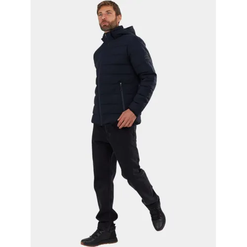 Fundango Hubble Padded Jacket Férfi Utcai Kabát 480-navy
