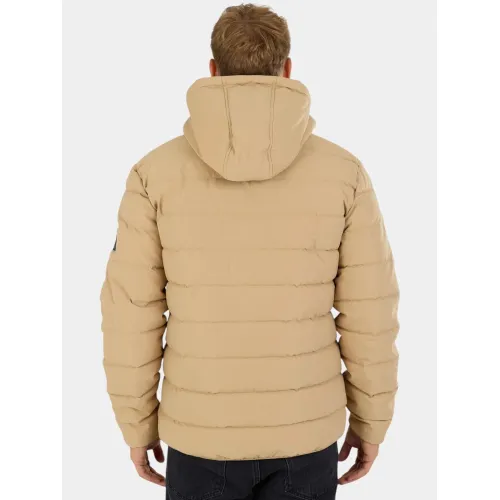 Fundango Hubble Padded Jacket Férfi Utcai Kabát 235-dirt yellow