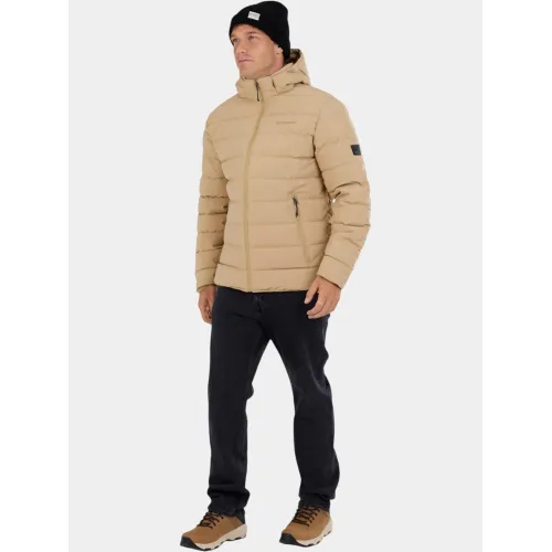 Fundango Hubble Padded Jacket Férfi Utcai Kabát 235-dirt yellow
