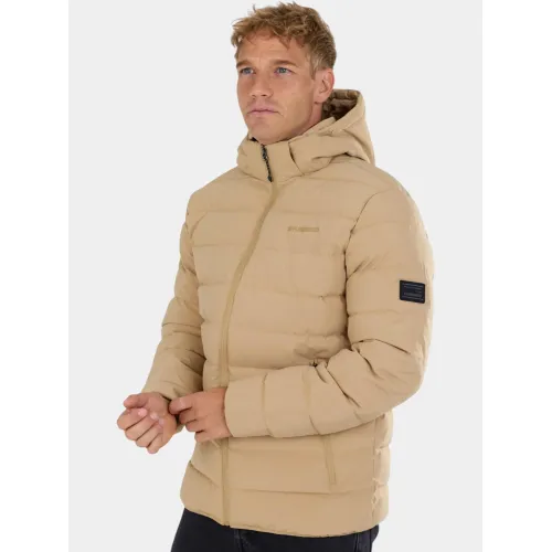 Fundango Hubble Padded Jacket Férfi Utcai Kabát 235-dirt yellow