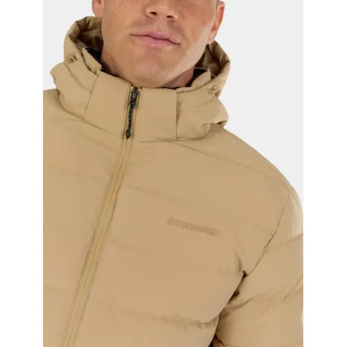 Fundango Hubble Padded Jacket Férfi Utcai Kabát 235-dirt yellow
