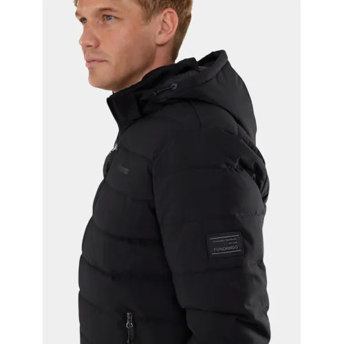 Fundango Hubble Padded Jacket Férfi Utcai Kabát 890-black
