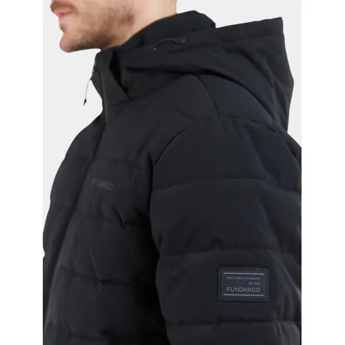 Fundango Hubble Padded Jacket Férfi Utcai Kabát 890-black