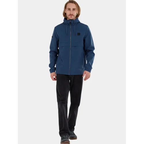 Fundango Clayton Casual Jacket Férfi Utcai Kabát 465-dark turquoise