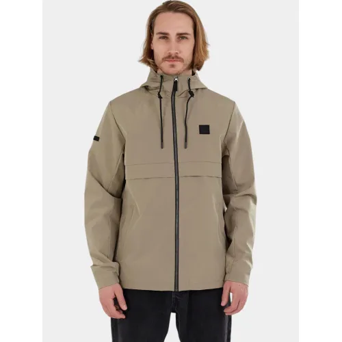 Fundango Clayton Casual Jacket Férfi Utcai Kabát 636-cashmere