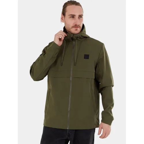 Fundango Clayton Casual Jacket Férfi Utcai Kabát 590-oliv