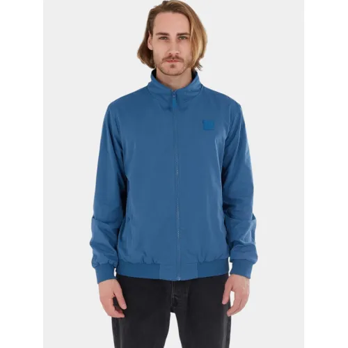 Fundango Harrington Casual Jacket Férfi Utcai Kabát 413-soft blue