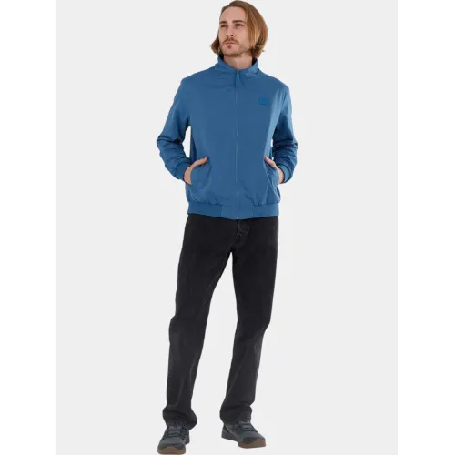 Fundango Harrington Casual Jacket Férfi Utcai Kabát 413-soft blue