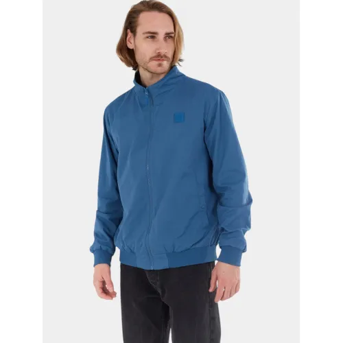 Fundango Harrington Casual Jacket Férfi Utcai Kabát 413-soft blue