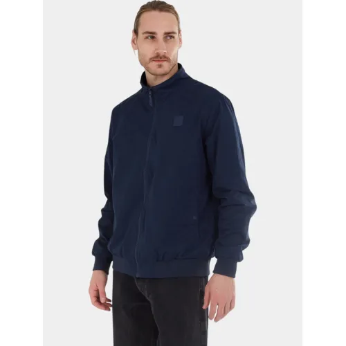 Fundango Harrington Casual Jacket Férfi Utcai Kabát 486-patriot blue