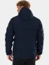 Fundango Smoke Eco Hooded Jacket Férfi Utcai Kabát 486-patriot blue
