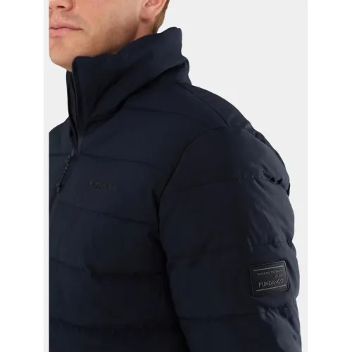 Fundango Arson Padded Jacket Férfi Utcai Kabát 480-navy