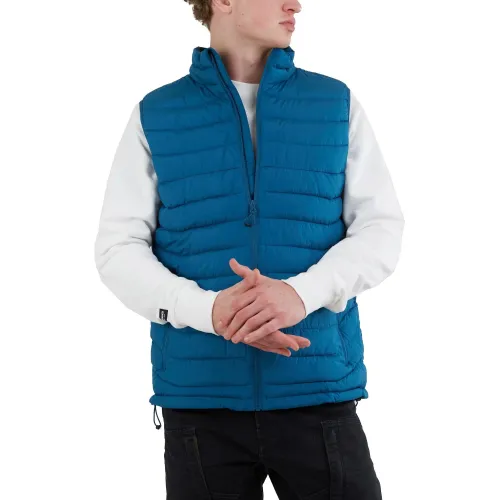 Fundango Hollow Padded Vest Férfi Mellény 460-turkis