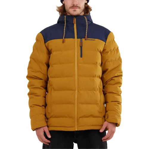 Fundango Passat Padded Jacket Férfi Utcai Kabát 663-golden brown