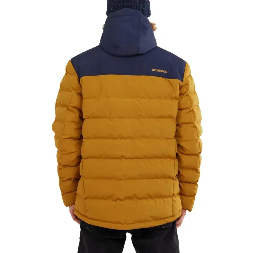 Fundango Passat Padded Jacket Férfi Utcai Kabát 663-golden brown