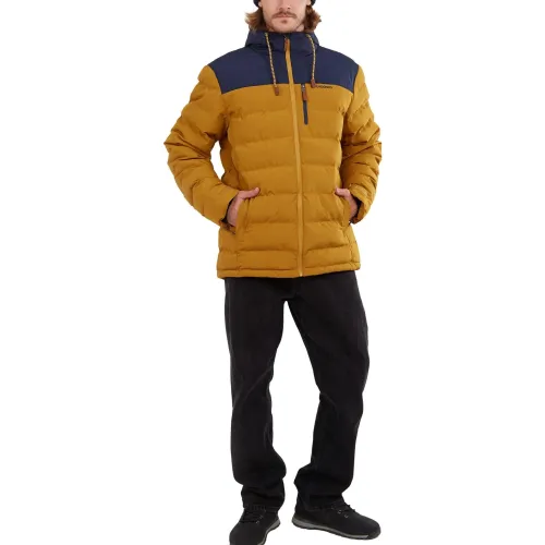 Fundango Passat Padded Jacket Férfi Utcai Kabát 663-golden brown
