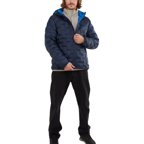 Fundango Smoke Hooded Jacket Férfi Utcai Kabát 486-patriot blue