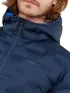 Fundango Smoke Hooded Jacket Férfi Utcai Kabát 486-patriot blue