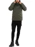 Fundango Smoke Hooded Jacket Férfi Utcai Kabát 590-oliv