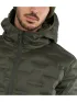 Fundango Smoke Hooded Jacket Férfi Utcai Kabát 590-oliv