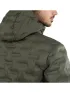 Fundango Smoke Hooded Jacket Férfi Utcai Kabát 590-oliv