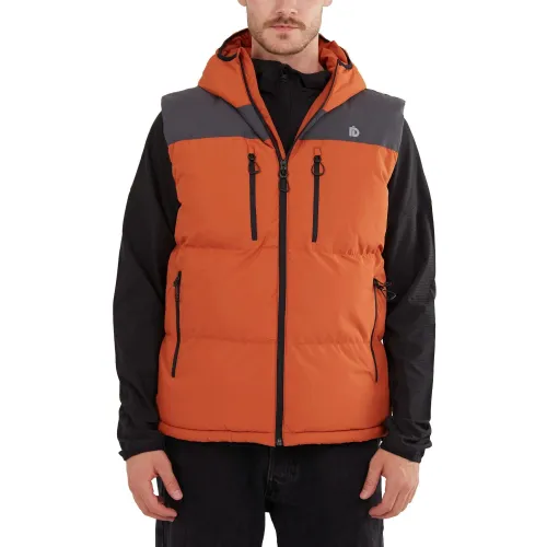 Fundango Laurel Padded Vest Férfi Mellény 645-rust