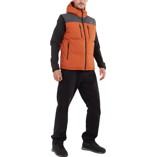 Fundango Laurel Padded Vest Férfi Mellény 645-rust