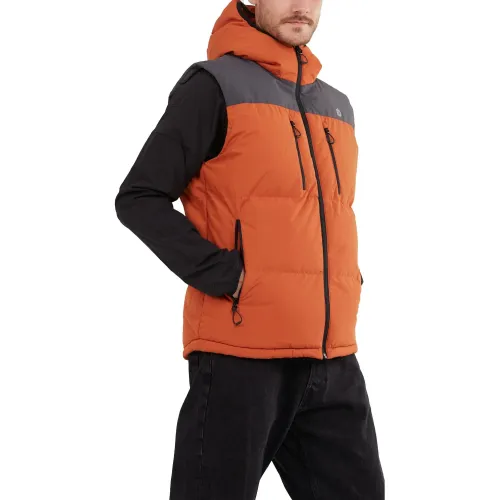 Fundango Laurel Padded Vest Férfi Mellény 645-rust
