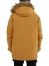 Fundango Spirit Parka Jacket Férfi Utcai Kabát 240-mustard
