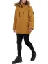 Fundango Spirit Parka Jacket Férfi Utcai Kabát 240-mustard