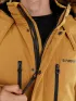Fundango Spirit Parka Jacket Férfi Utcai Kabát 240-mustard