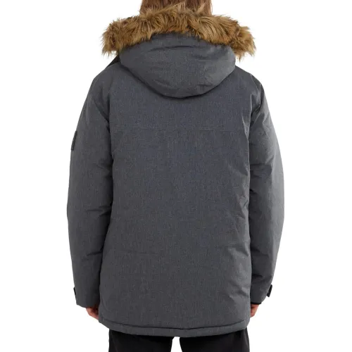 Fundango Spirit Parka Jacket Férfi Utcai Kabát 745-grey heather