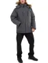 Fundango Spirit Parka Jacket Férfi Utcai Kabát 745-grey heather