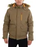 Fundango Carbone Bomber Jacket Férfi Utcai Kabát 639-mud