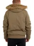 Fundango Carbone Bomber Jacket Férfi Utcai Kabát 639-mud