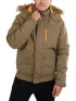 Fundango Carbone Bomber Jacket Férfi Utcai Kabát 639-mud
