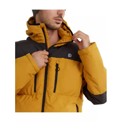 Fundango Navarro Padded Jacket Férfi Utcai Kabát 240-mustard