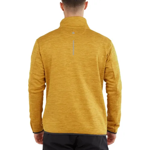 Fundango Jefferson Fleece Jacket Férfi Polár, Softshell, Középréteg 240-mustard