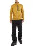 Fundango Jefferson Fleece Jacket Férfi Polár, Softshell, Középréteg 240-mustard
