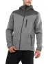 Fundango Ashford Insulated Fleece Jacket Férfi Polár, Softshell, Középréteg 745-grey heather