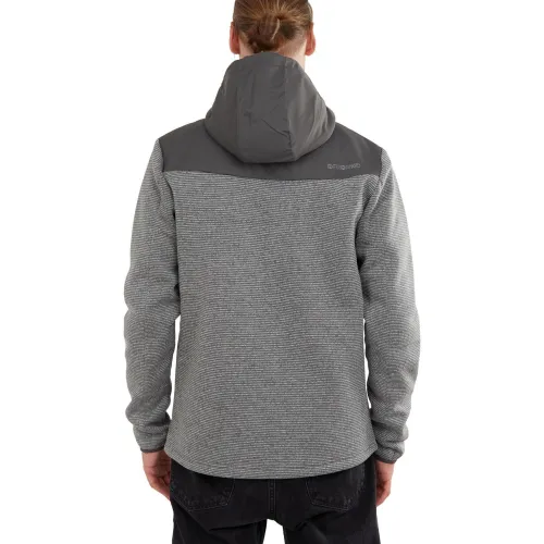 Fundango Ashford Insulated Fleece Jacket Férfi Polár, Softshell, Középréteg 745-grey heather