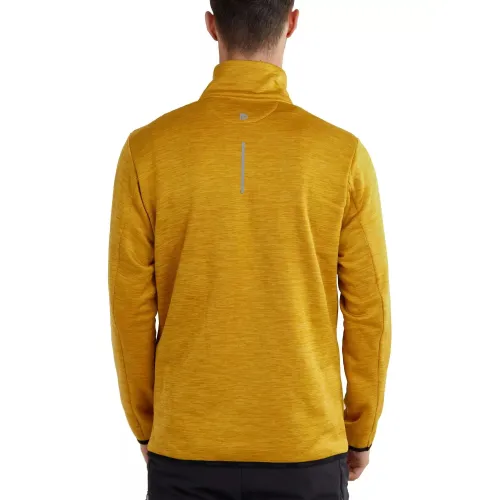 Fundango Jefferson Fleece Jacket Férfi Polár, Softshell, Középréteg 240-mustard