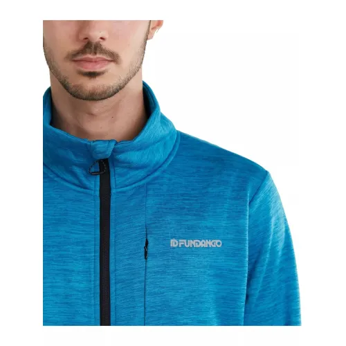 Fundango Jefferson Fleece Jacket Férfi Polár, Softshell, Középréteg 460-turkis